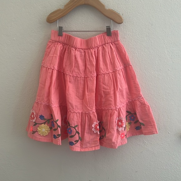 Mini Boden Floral appliqué skirt - Picture 6 of 6